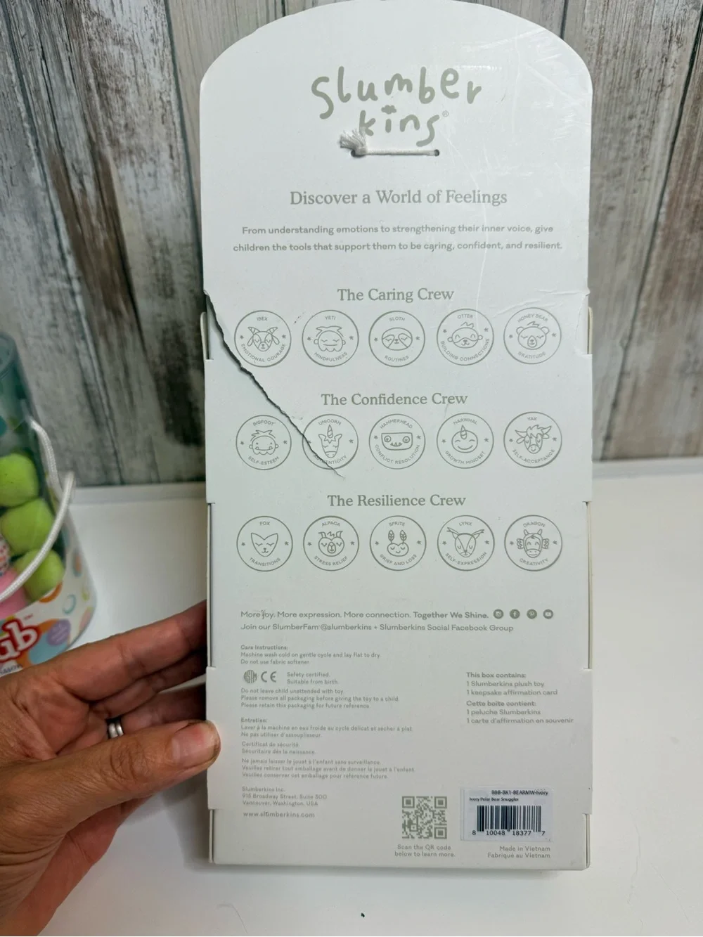Slumber Kin Bubba Nub Pacy baby set